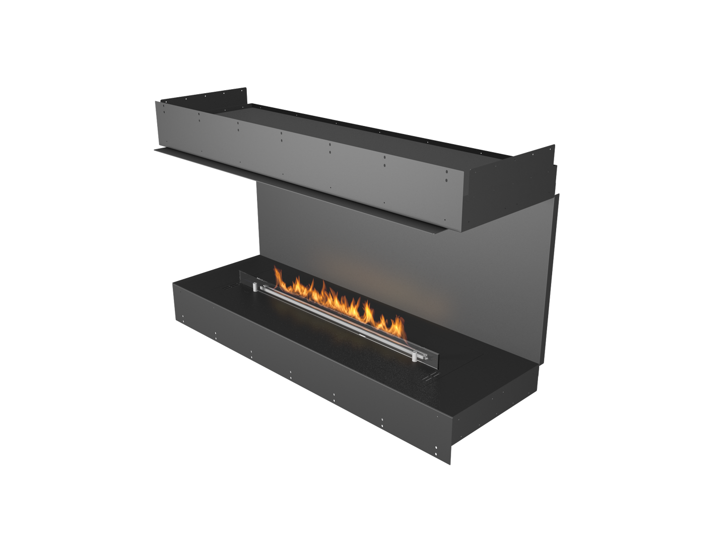 Planika Forma Bioethanol Fireplace 1000 Three Sided with Prime Fire 2.0 790