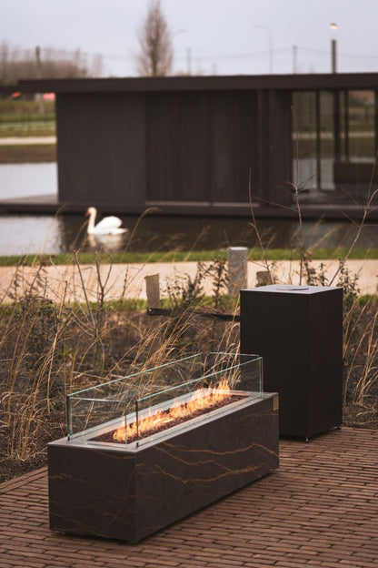 Planika Glaxy Laurent Outdoor Gas Fireplace Firebox