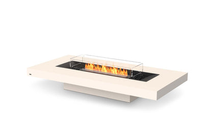 EcoSmart Fire Gin 90 (Low) Bioethanol Fire Pit Table Bone