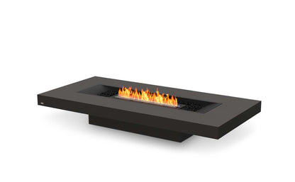 EcoSmart Fire Gin 90 (Low) Bioethanol Fire Pit Table Graphite