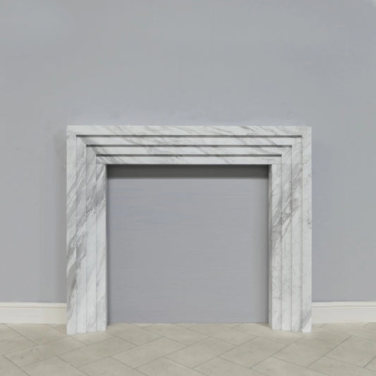 Marble Fireplace Surround - Jupiter Volakas - Polished