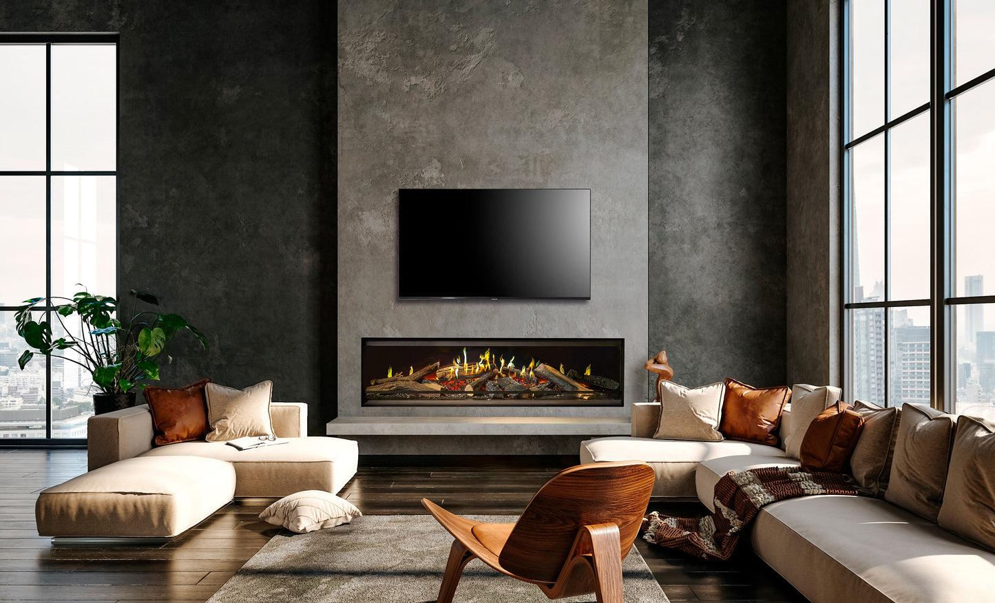 Kalfire Eone 160F Holographic Fireplace