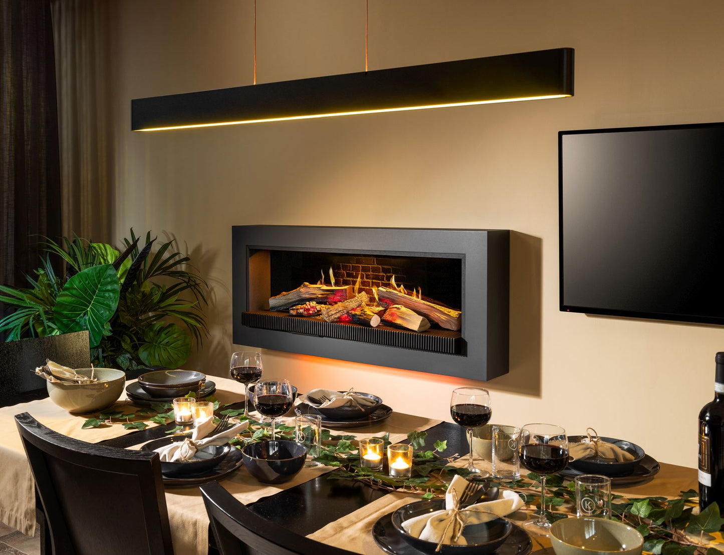 Kalfire E-Series E55 Electric Fireplace