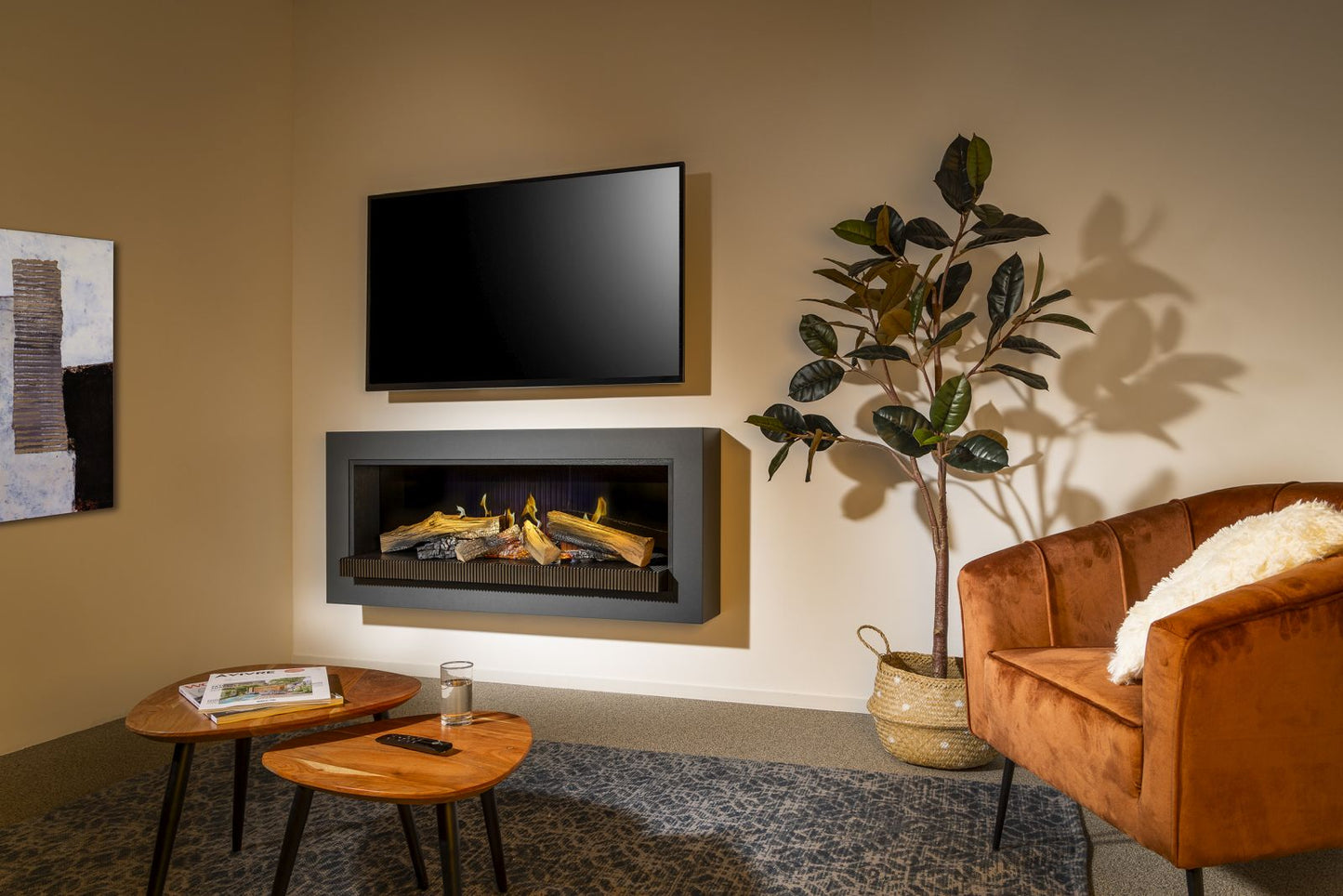 Kalfire E-Series E55 Electric Fireplace