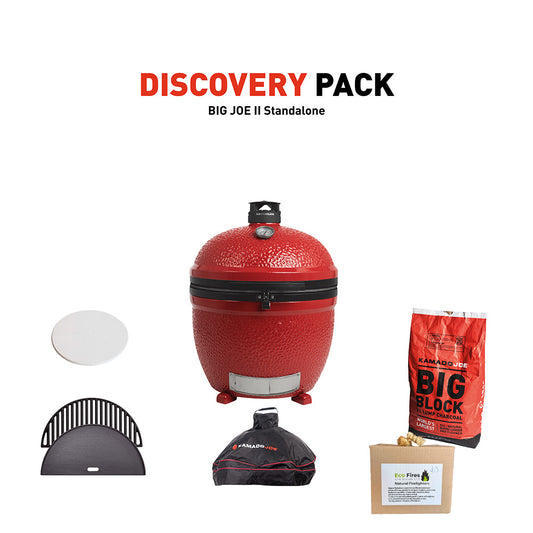 Kamado Joe Big Joe II Stand Alone BBQ Discovery Pack