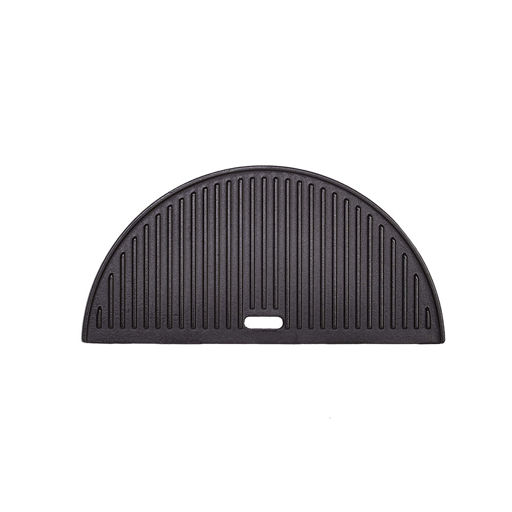 Kamado Joe Classic Joe Half Moon Cast Iron Reversible Griddle