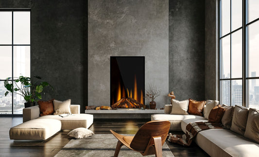 British Fires Knightwood Electric Fireplace