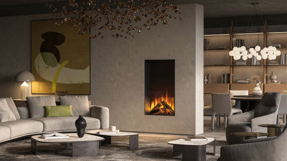 British Fires Knightwood Electric Fireplace