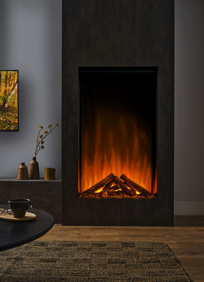 British Fires Knightwood Electric Fireplace