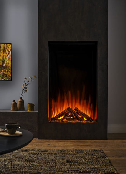 British Fires Knightwood Electric Fireplace