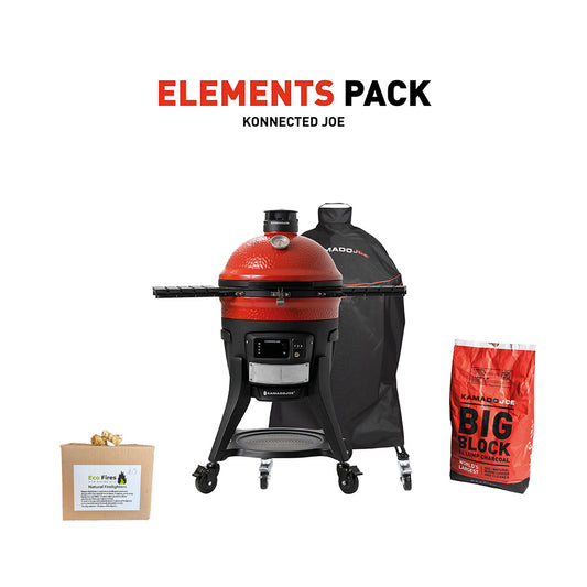 Konnected Joe Digital Charcoal Grill and Smoker Elements Pack