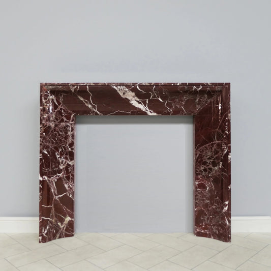 Marble Fireplace Surround - Lambeth Rosso Levanto - Polished
