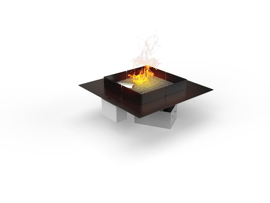 Mico 600 Automatic Outdoor Gas Fireplace Fire Pit Insert