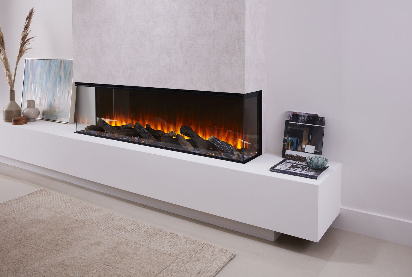 British Fires New Forest 1600 Electric Fireplace