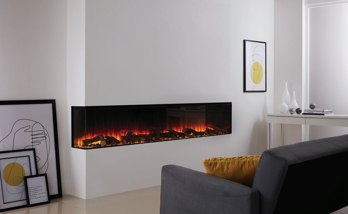 British Fires New Forest 2400 Electric Fireplace