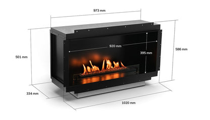 Planilka Neo 750 Bioethanol Fireplace Insert