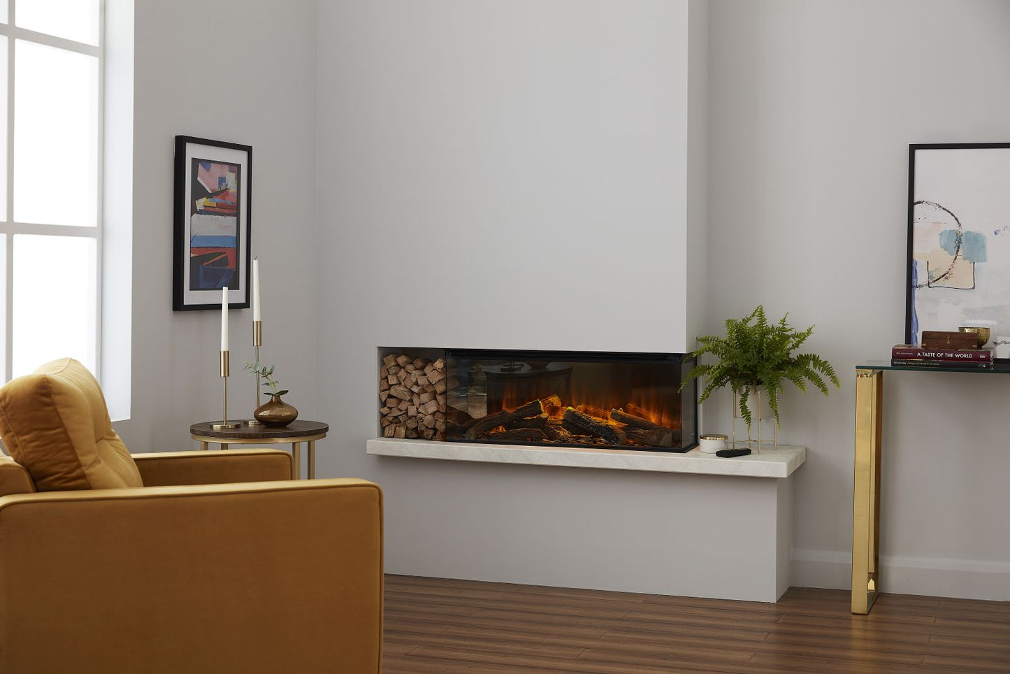 British Fires New Forest 870 Electric Fireplace