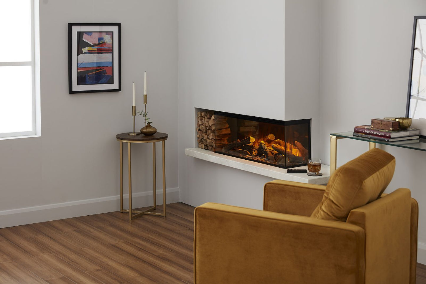 British Fires New Forest 870 Electric Fireplace