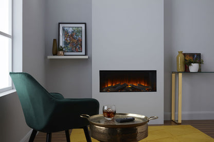 British Fires New Forest 870 Electric Fireplace