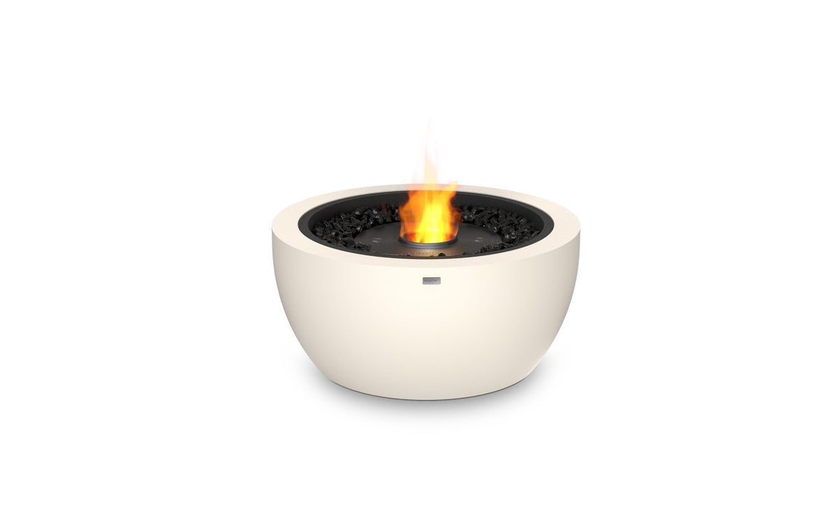 EcoSmart Fire Pod 30 Bioethanol Fire Pit Bowl Bone
