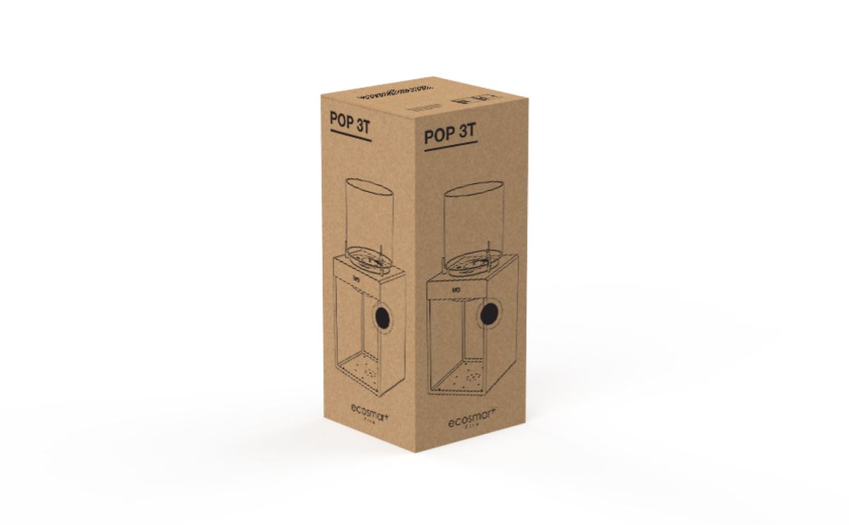 EcoSmart Fire Bioethanol Free Standing Pop 3T