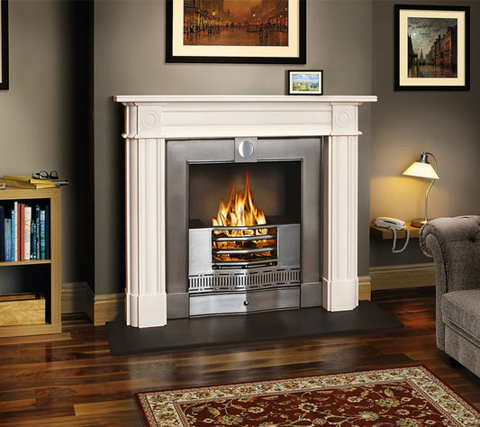Limestone Fireplace Surround - Regency Aegean Limestone