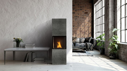 Planika Freestanding Bioethanol Fireplace - Planika Rock Kreta
