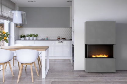 Planika Freestanding Bioethanol Fireplace - Planika Stone Kreta