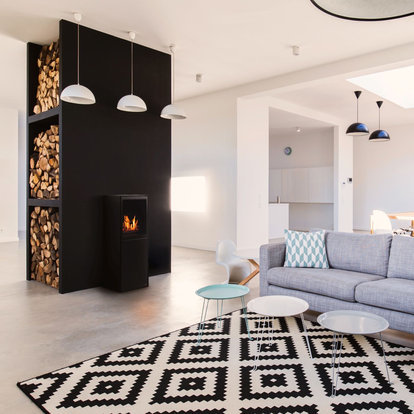 Planika Scandi Freestanding Bioethanol Fire