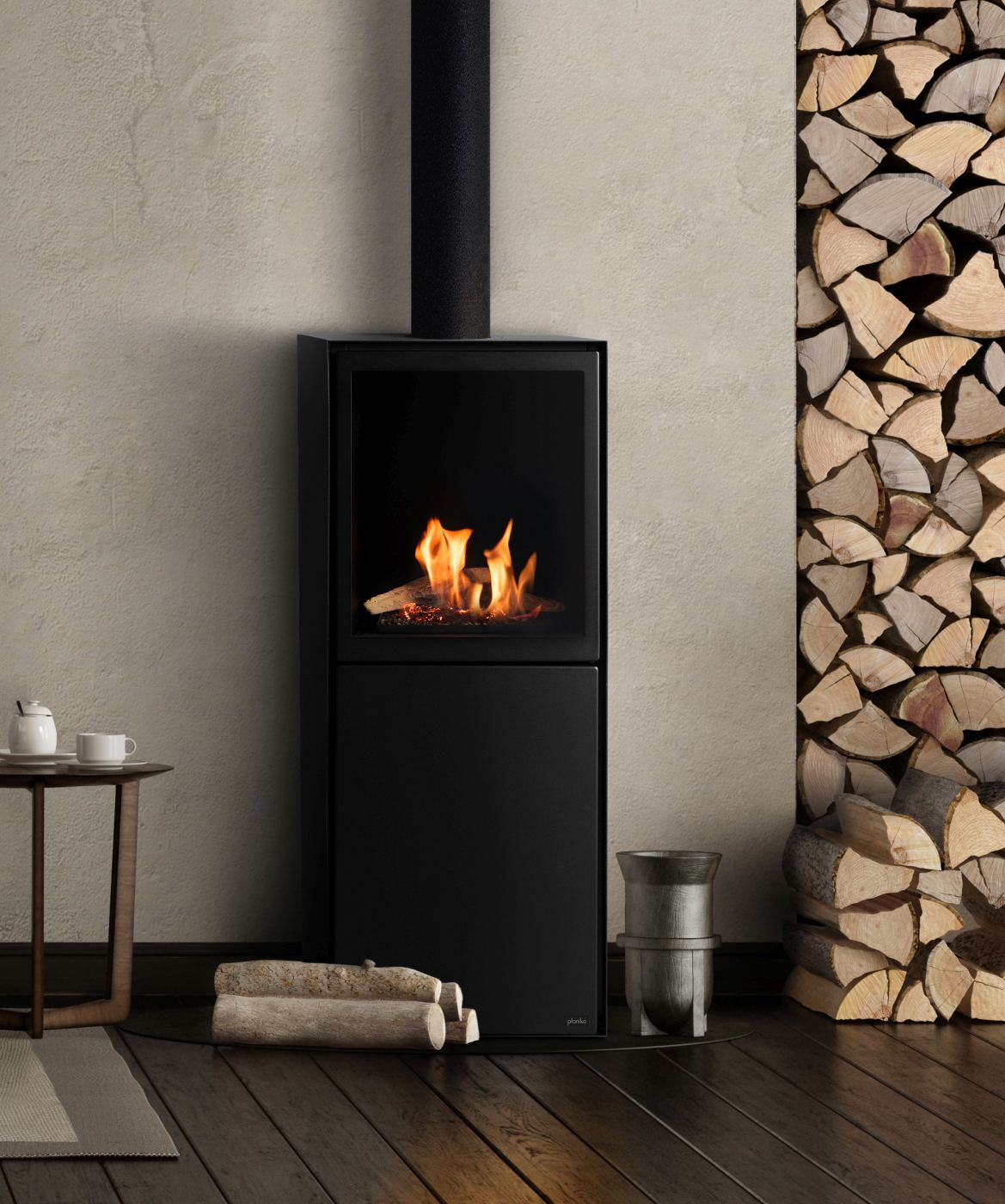 Planika Scandi Freestanding Bioethanol Fire