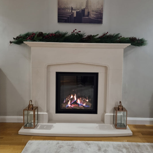 Surrey Limestone Fireplace Surround