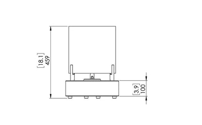 EcoSmart Fire Bioethanol Free Standing T-Lite 3