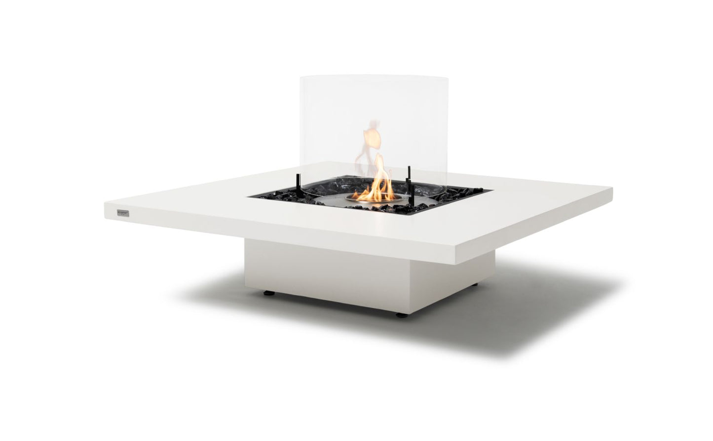 EcoSmart Fire Vertigo 40 Bioethanol Fire Pit Table Bone