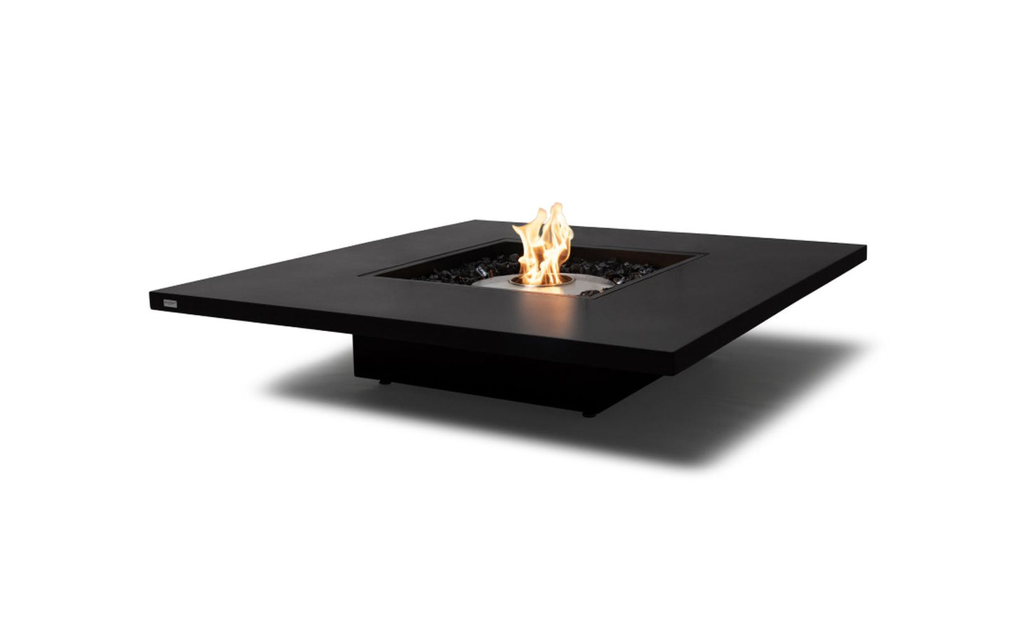 EcoSmart Fire Vertigo 50 Bioethanol Fire Pit Table Graphite