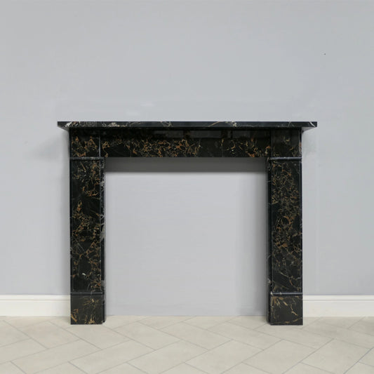 Marble Fireplace Surround - Victorian Classic 54" Golden Portoro, 75mm rebate - Polished