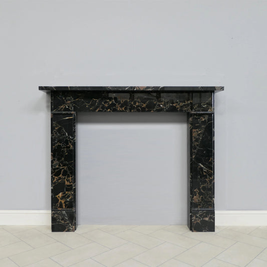 Marble Fireplace Surround - Victorian Classic 54" Golden Portoro, 25mm rebate - Polished