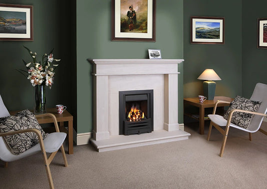 Limestone Fireplace Surround - Balmoral Portuguese Limestone