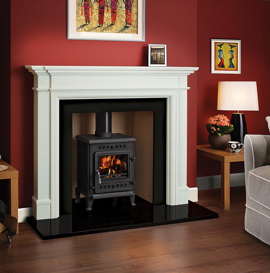 Limestone Fireplace Surround - Baverstock Aegean Limestone