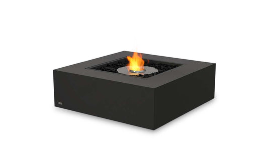 EcoSmart Fire Base 40 Bioethanol Fire Pit Table Graphite