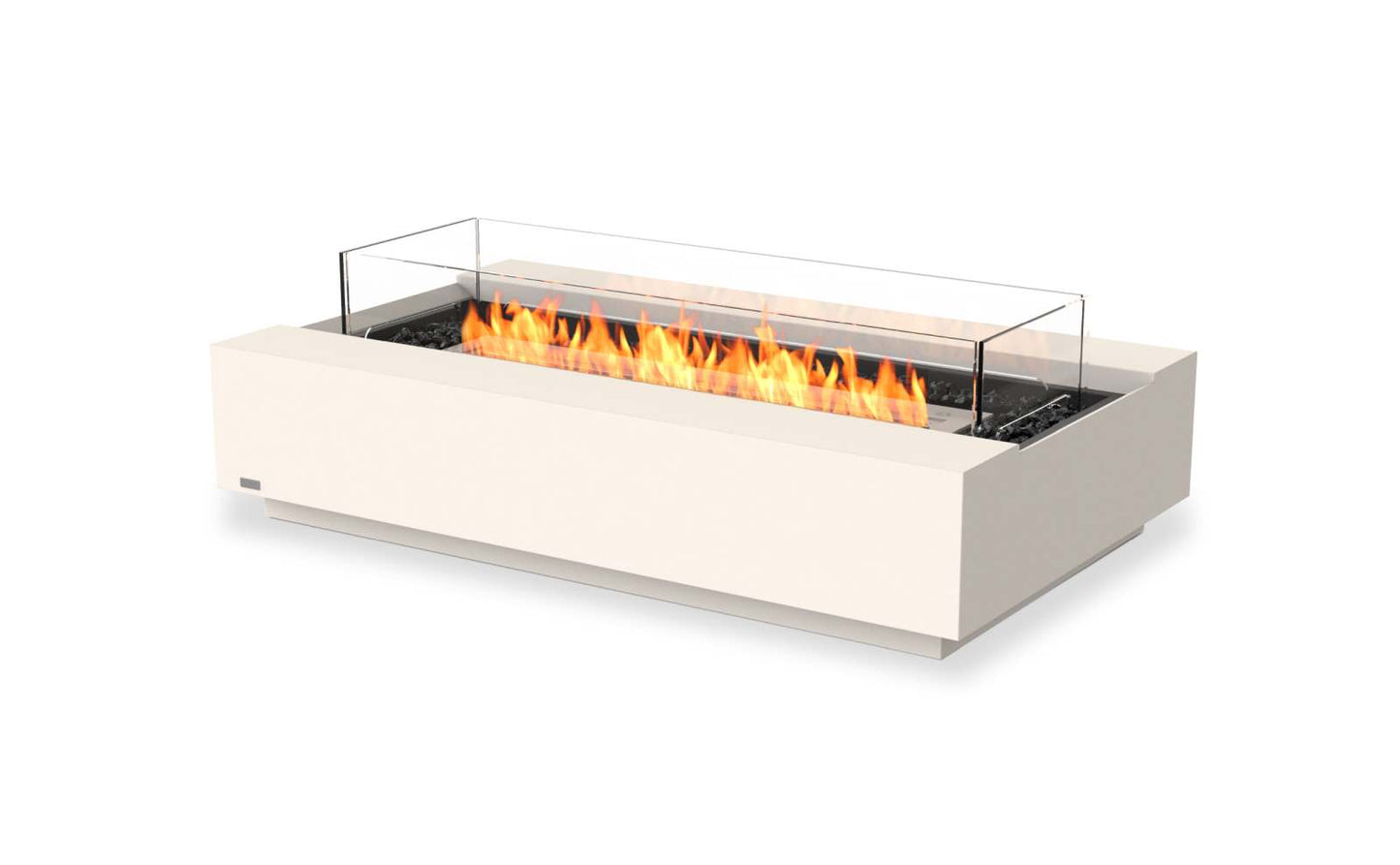 EcoSmart Fire Cosmo 50 Bioethanol Fire Pit Table Bone