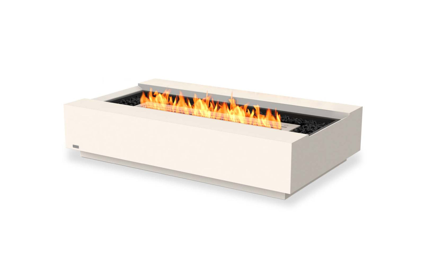 EcoSmart Fire Cosmo 50 Bioethanol Fire Pit Table Bone