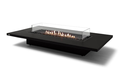 EcoSmart Fire Daiquiri 70 Bioethanol Fire Pit Table Graphite