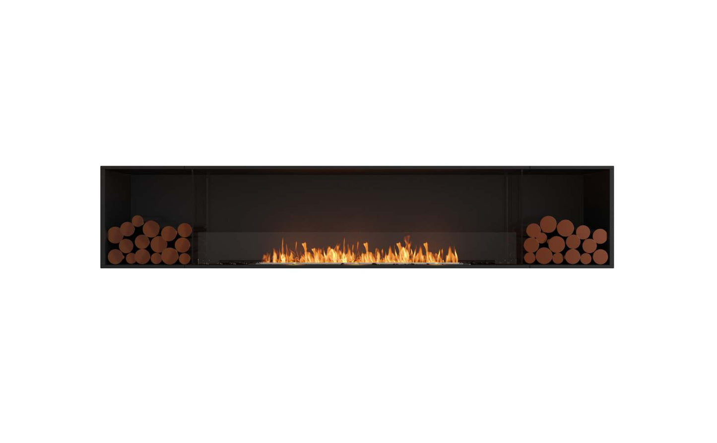 EcoSmart Flex Bioethanol Fireplace 104SS BX2 Single Sided Black