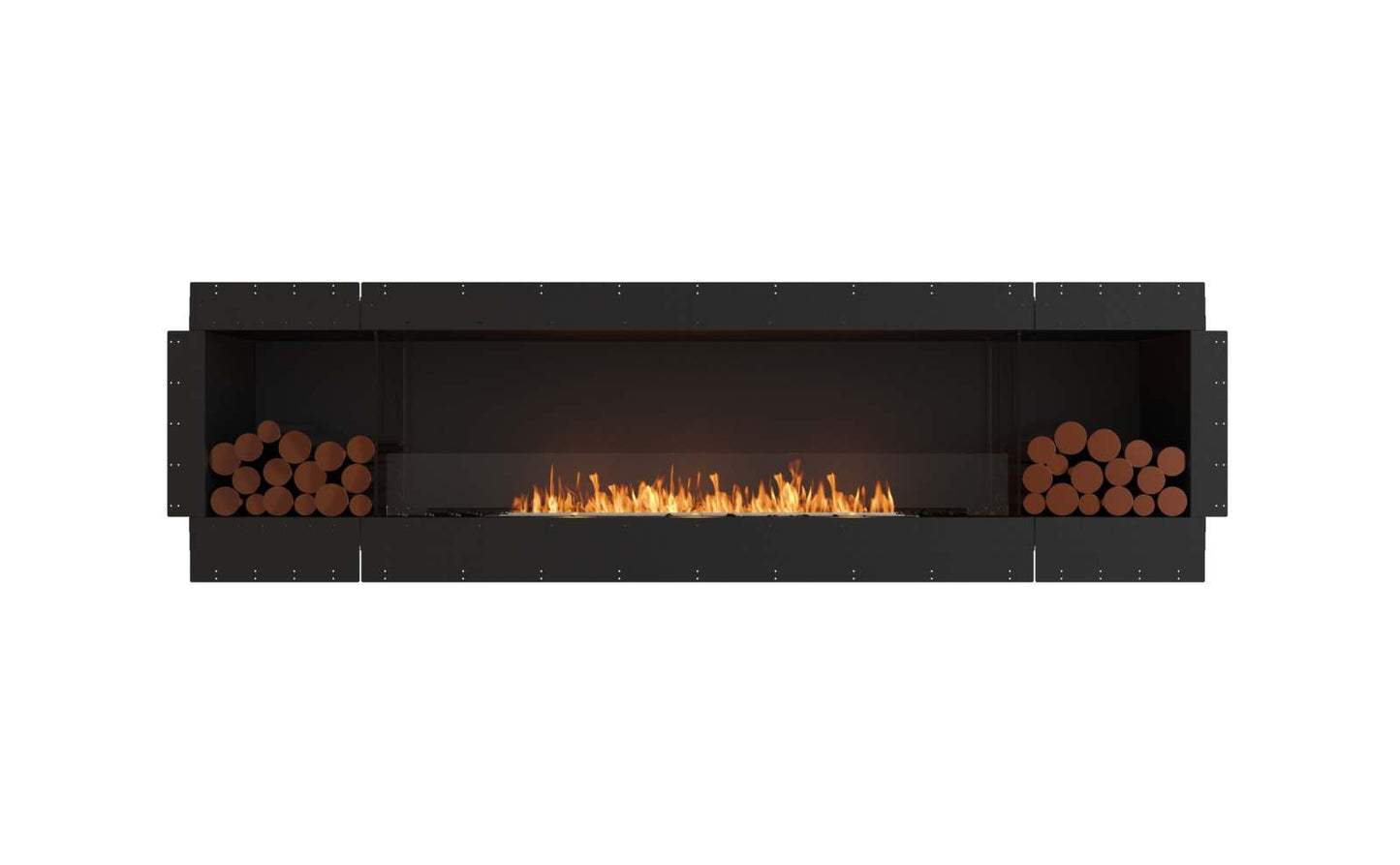 EcoSmart Flex Bioethanol Fireplace 104SS BX2 Single Sided Black