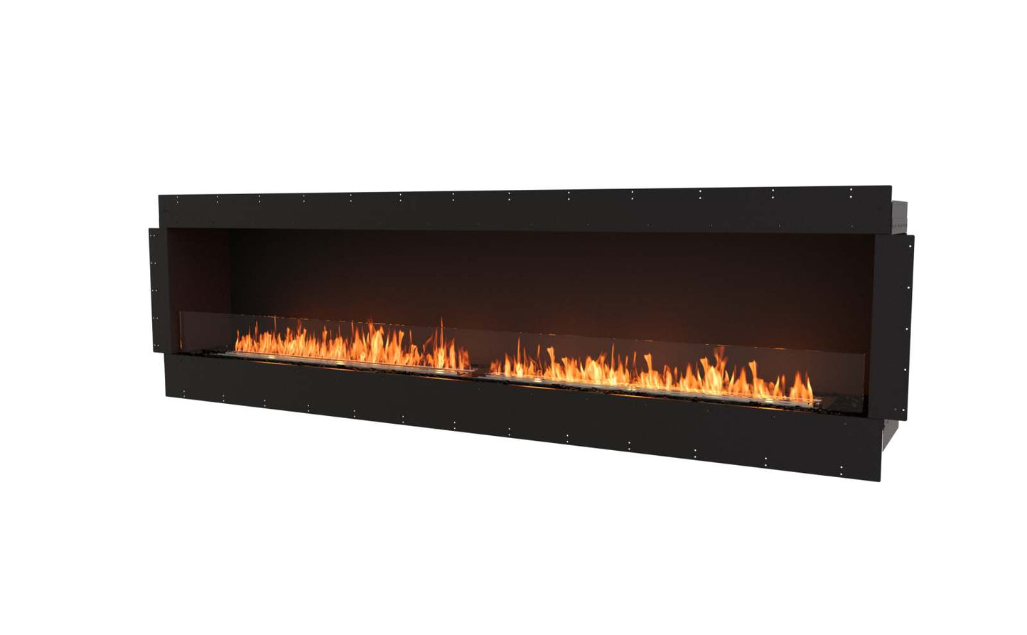 EcoSmart Flex Bioethanol Fireplace 104SS Single Sided Black