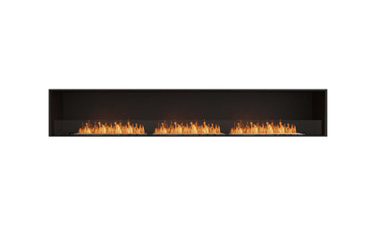 EcoSmart Flex Bioethanol Fireplace 122SS Single Sided Black