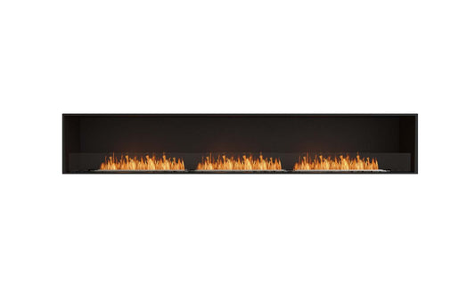 EcoSmart Flex Bioethanol Fireplace 122SS Single Sided Black