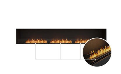 EcoSmart Flex Bioethanol Fireplace 122SS Single Sided Black