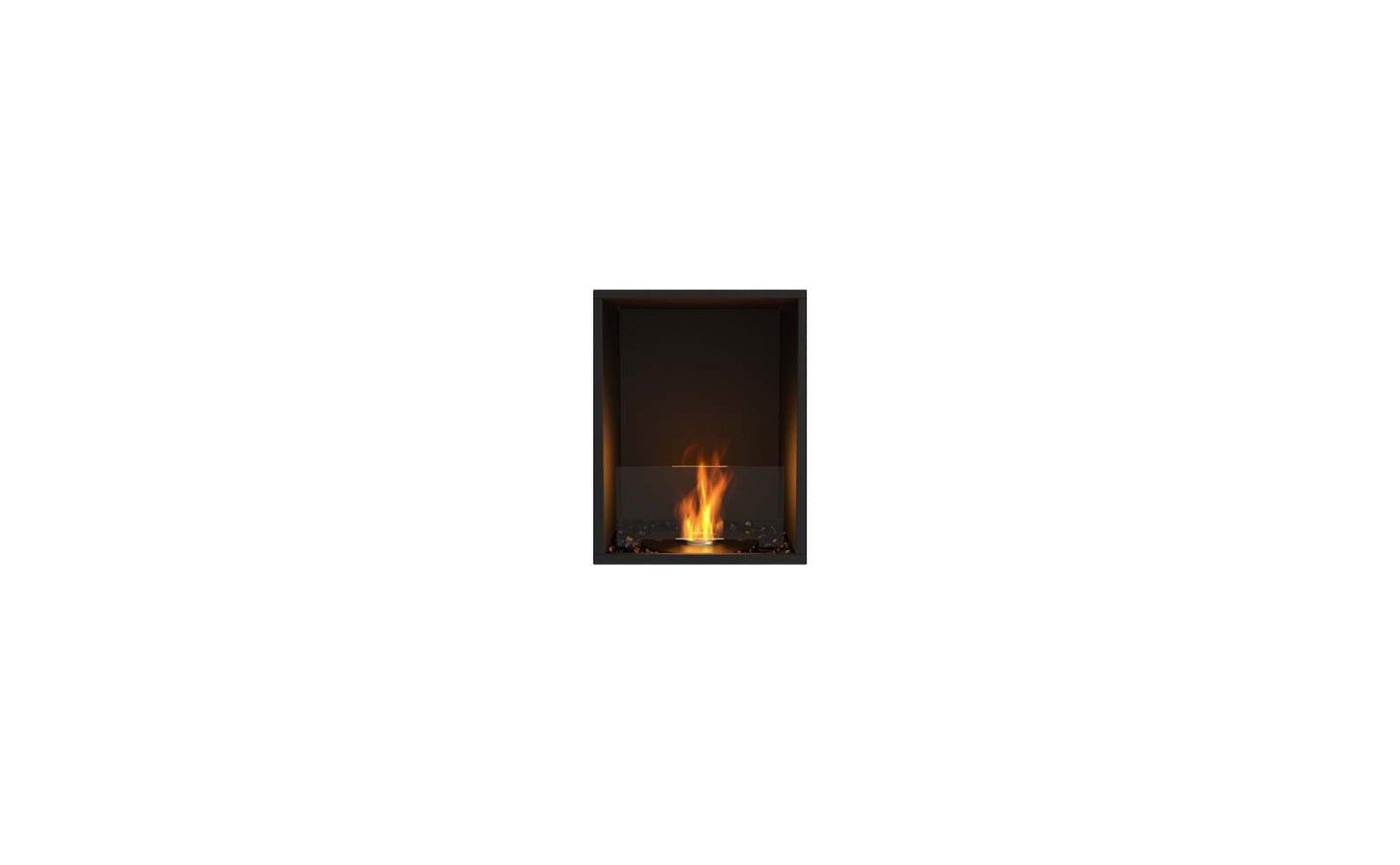 EcoSmart Flex Bioethanol Fireplace 18SS Single Sided Black