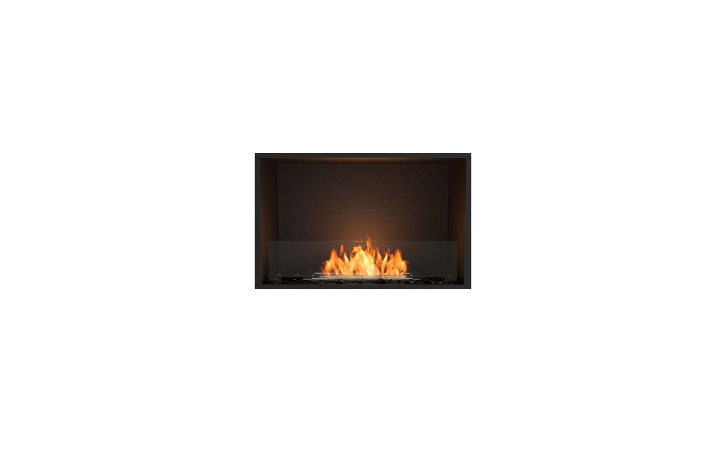 EcoSmart Flex Bioethanol Fireplace 32SS Single Sided Black